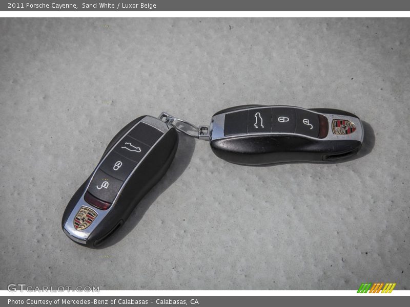 Keys of 2011 Cayenne 