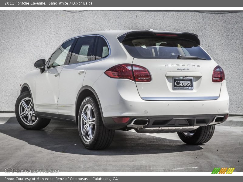 Sand White / Luxor Beige 2011 Porsche Cayenne