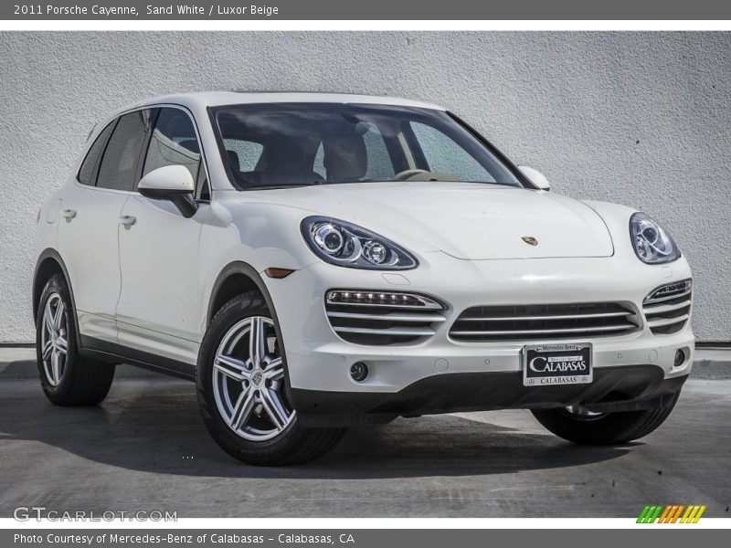 Sand White / Luxor Beige 2011 Porsche Cayenne