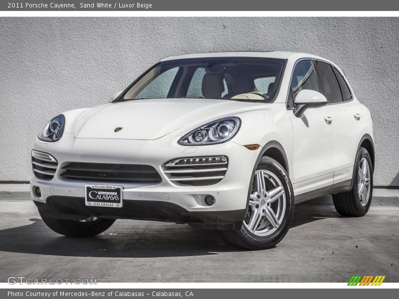 Sand White / Luxor Beige 2011 Porsche Cayenne