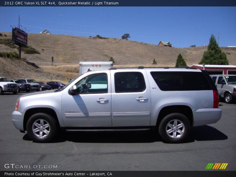 Quicksilver Metallic / Light Titanium 2012 GMC Yukon XL SLT 4x4