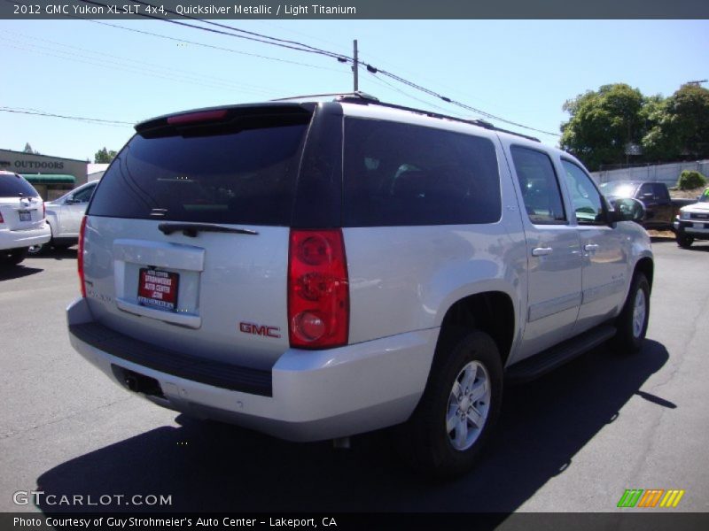 Quicksilver Metallic / Light Titanium 2012 GMC Yukon XL SLT 4x4