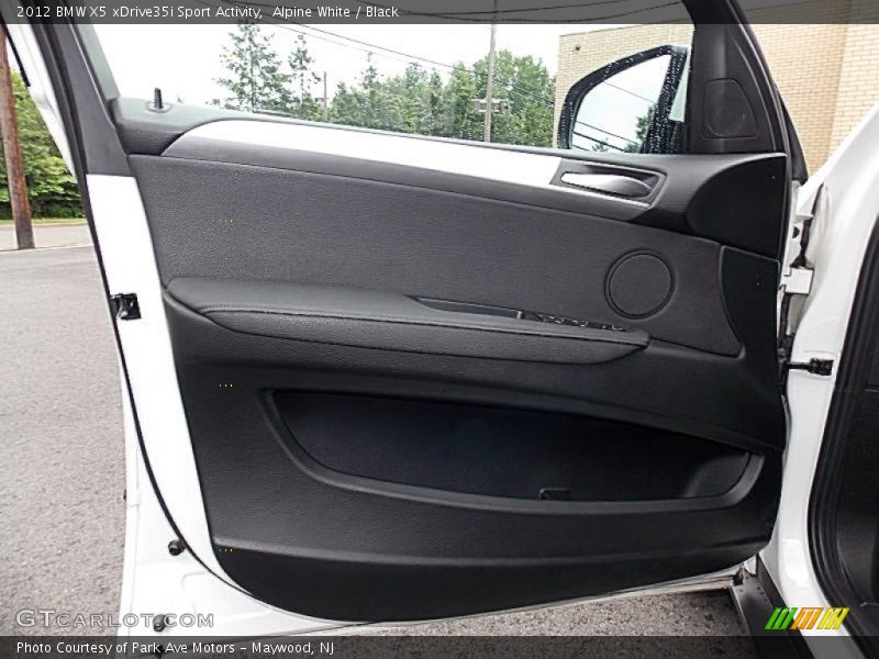 Alpine White / Black 2012 BMW X5 xDrive35i Sport Activity