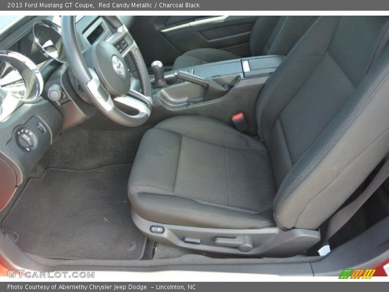 Red Candy Metallic / Charcoal Black 2013 Ford Mustang GT Coupe