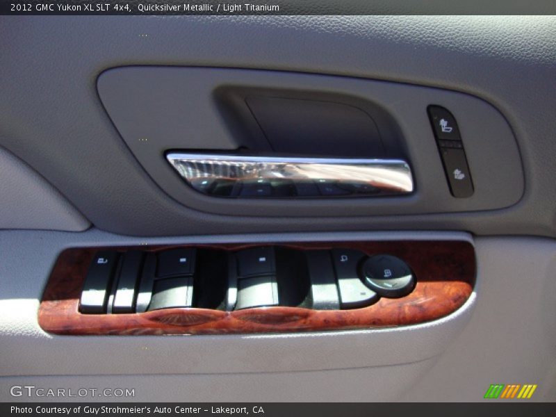 Quicksilver Metallic / Light Titanium 2012 GMC Yukon XL SLT 4x4