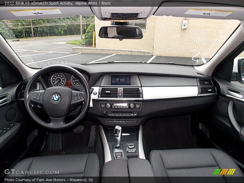 Dashboard of 2012 X5 xDrive35i Sport Activity