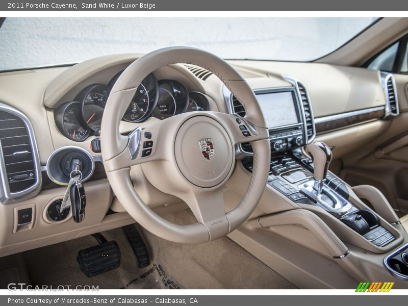  2011 Cayenne  Luxor Beige Interior
