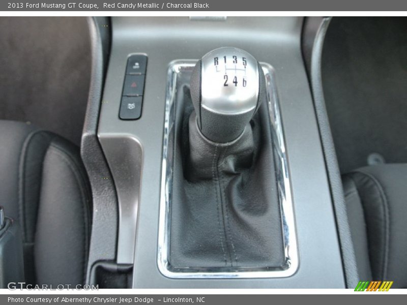 Red Candy Metallic / Charcoal Black 2013 Ford Mustang GT Coupe