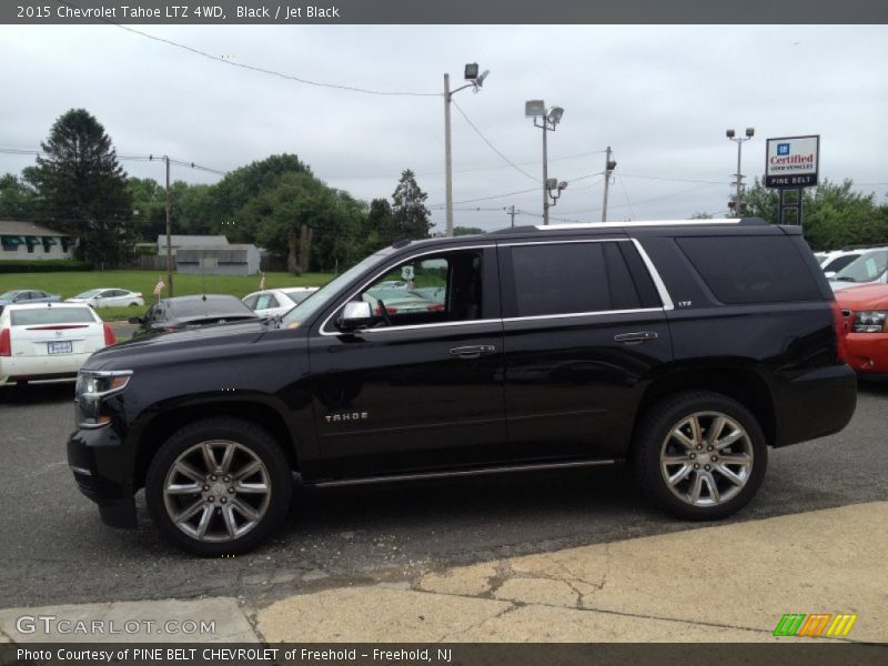 Black / Jet Black 2015 Chevrolet Tahoe LTZ 4WD