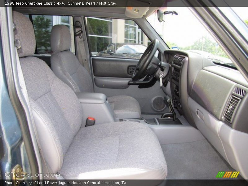 Gunmetal Pearl / Mist Gray 1998 Jeep Cherokee Classic 4x4