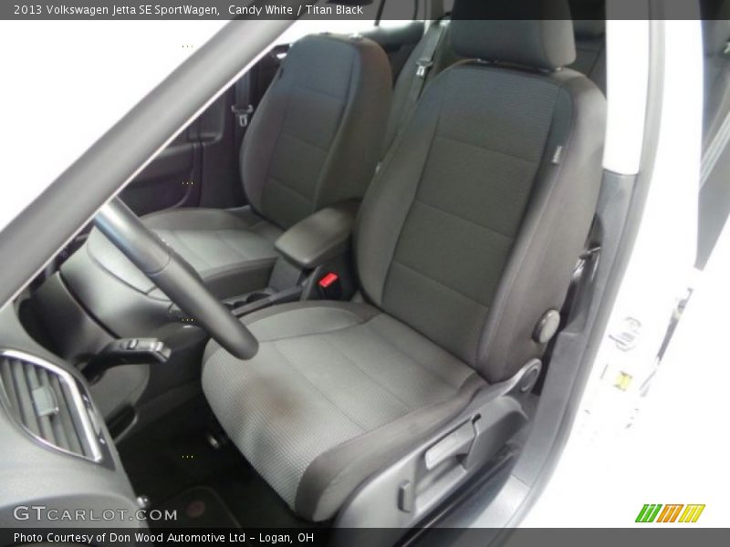 Front Seat of 2013 Jetta SE SportWagen