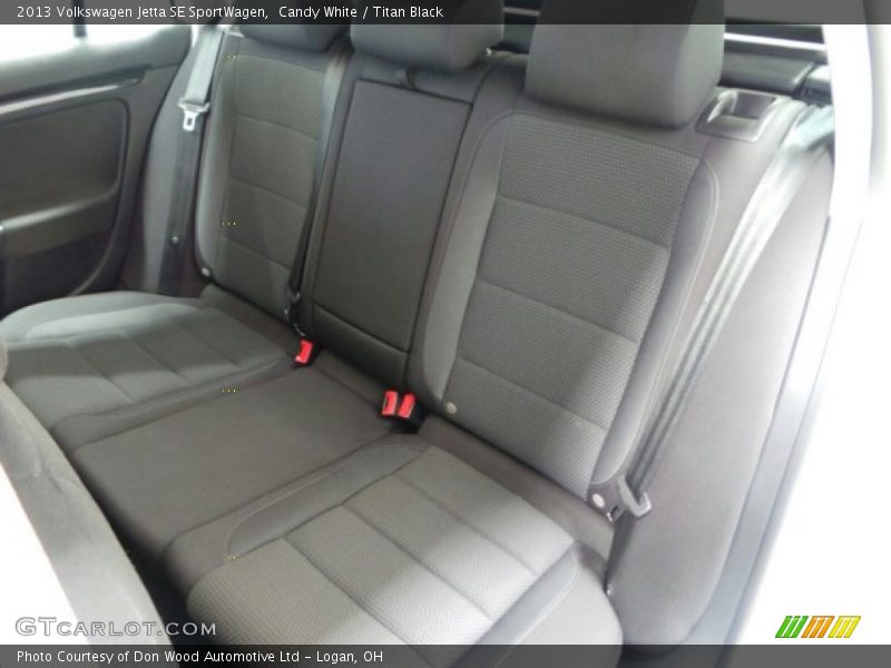 Rear Seat of 2013 Jetta SE SportWagen