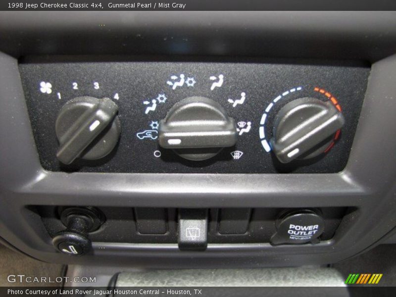 Gunmetal Pearl / Mist Gray 1998 Jeep Cherokee Classic 4x4