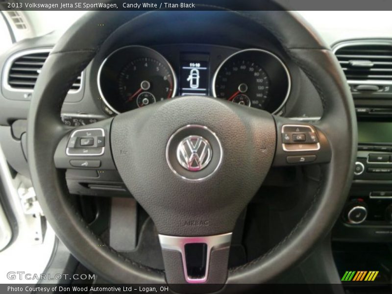  2013 Jetta SE SportWagen Steering Wheel