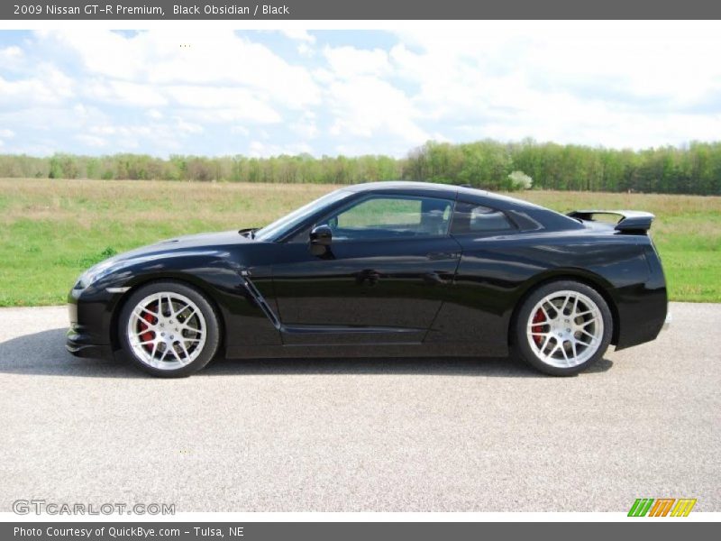 Black Obsidian / Black 2009 Nissan GT-R Premium