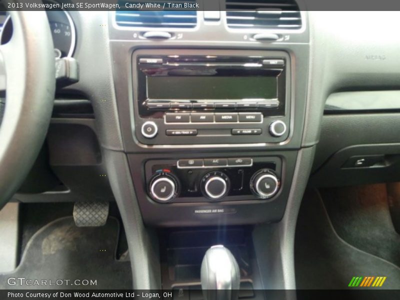 Candy White / Titan Black 2013 Volkswagen Jetta SE SportWagen