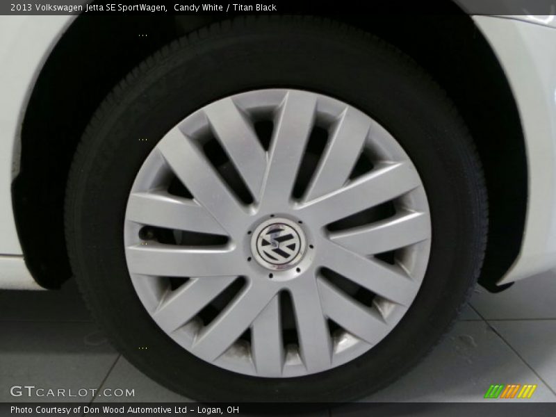Candy White / Titan Black 2013 Volkswagen Jetta SE SportWagen