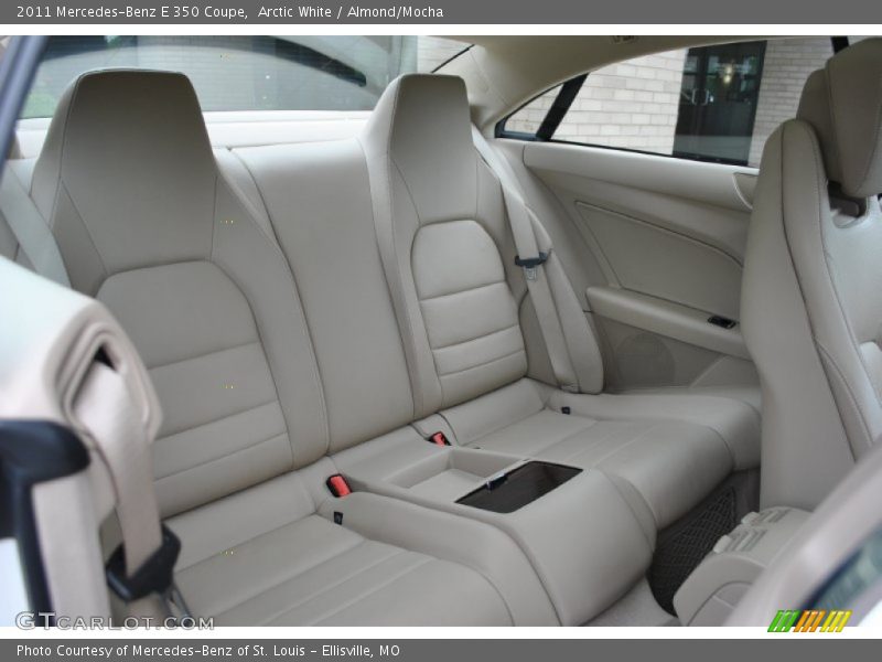 Arctic White / Almond/Mocha 2011 Mercedes-Benz E 350 Coupe