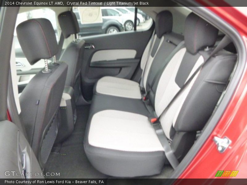 Crystal Red Tintcoat / Light Titanium/Jet Black 2014 Chevrolet Equinox LT AWD