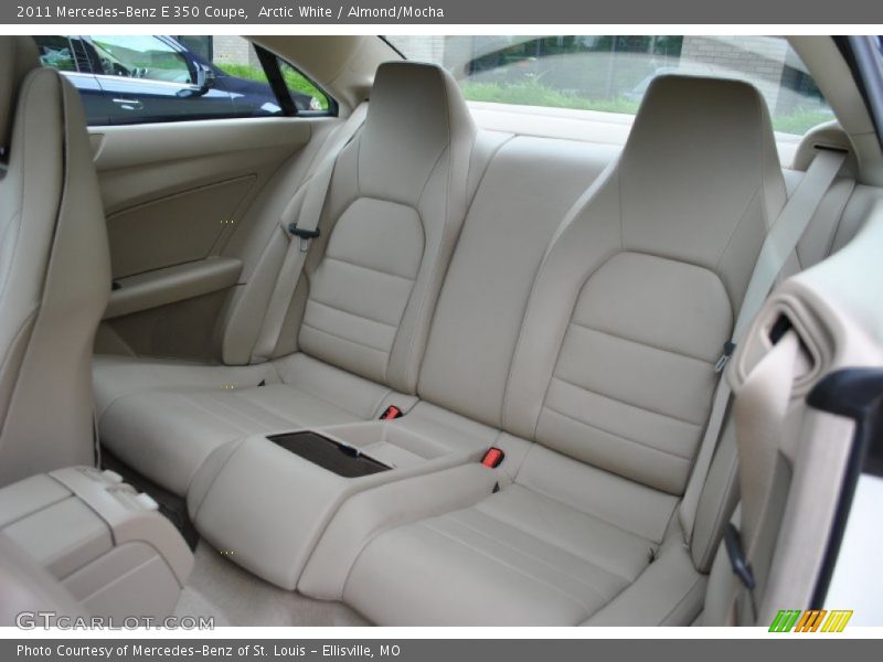 Rear Seat of 2011 E 350 Coupe