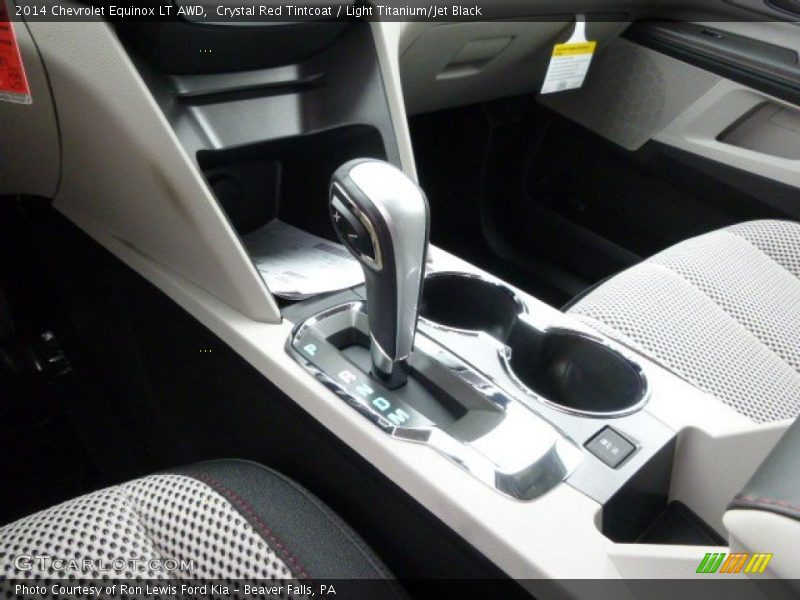Crystal Red Tintcoat / Light Titanium/Jet Black 2014 Chevrolet Equinox LT AWD