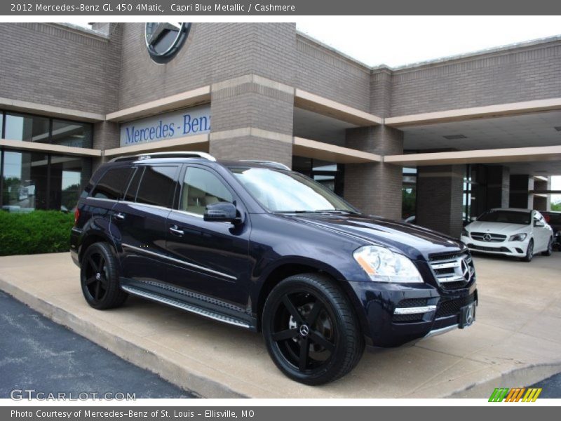 Front 3/4 View of 2012 GL 450 4Matic