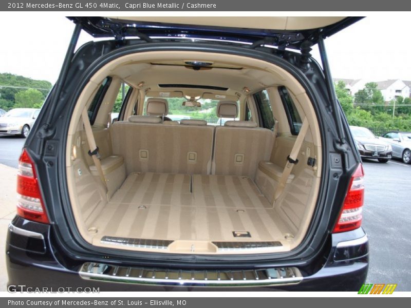 Capri Blue Metallic / Cashmere 2012 Mercedes-Benz GL 450 4Matic