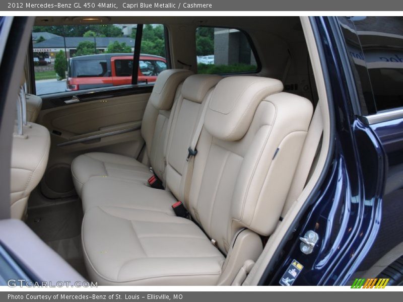 Capri Blue Metallic / Cashmere 2012 Mercedes-Benz GL 450 4Matic