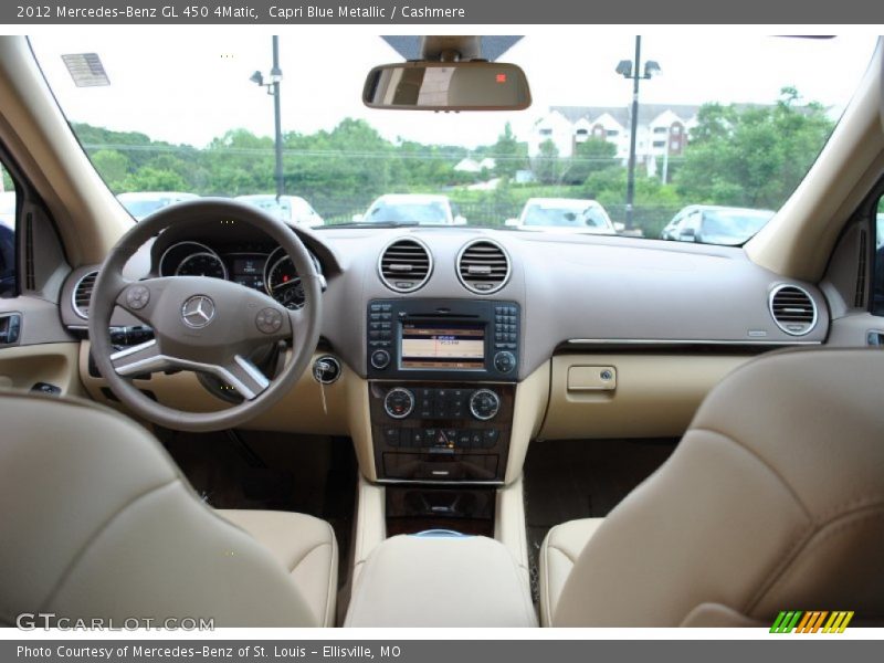 Capri Blue Metallic / Cashmere 2012 Mercedes-Benz GL 450 4Matic