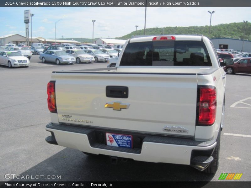 White Diamond Tricoat / High Country Saddle 2014 Chevrolet Silverado 1500 High Country Crew Cab 4x4