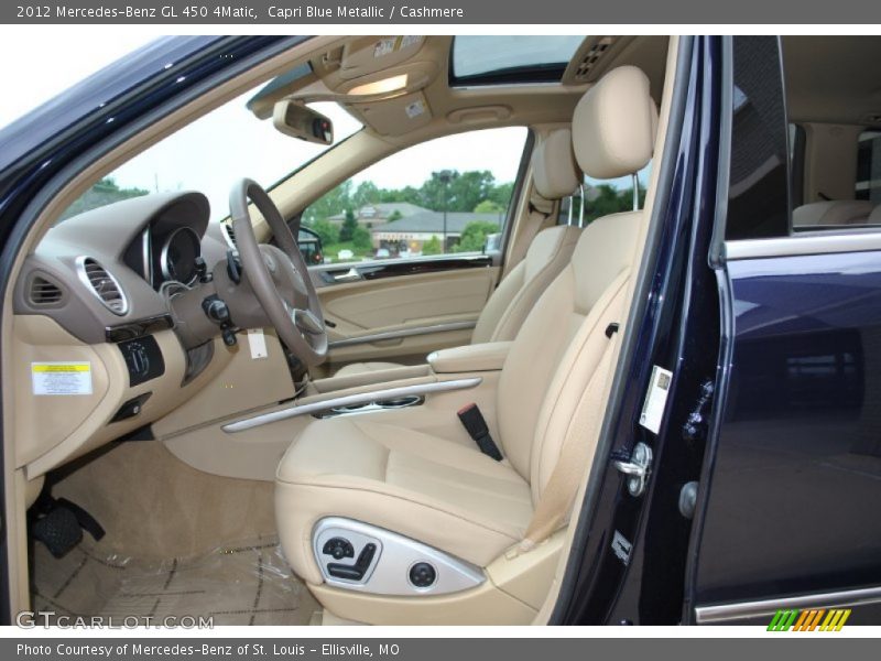 Capri Blue Metallic / Cashmere 2012 Mercedes-Benz GL 450 4Matic
