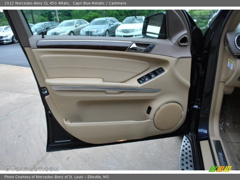 Capri Blue Metallic / Cashmere 2012 Mercedes-Benz GL 450 4Matic