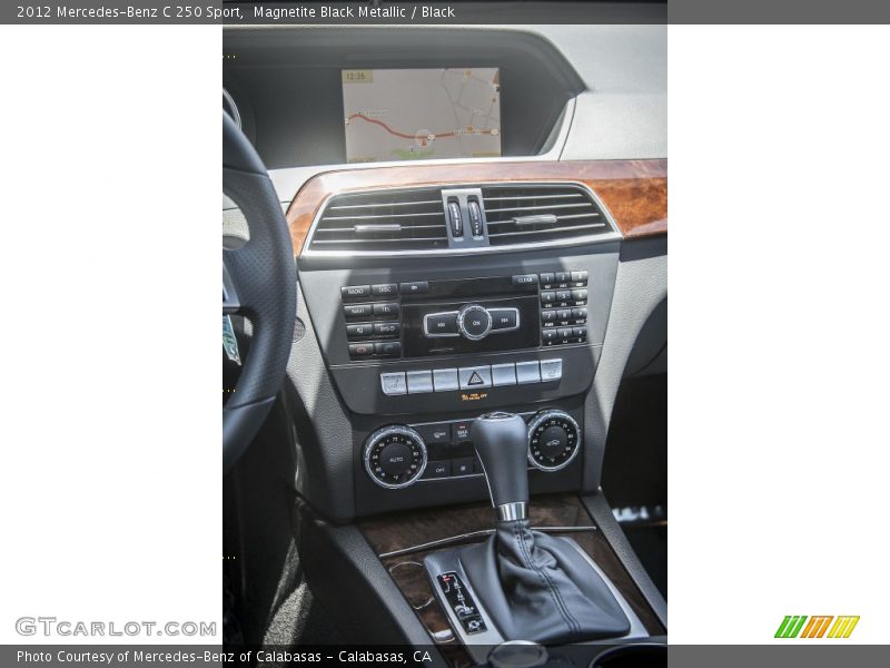 Magnetite Black Metallic / Black 2012 Mercedes-Benz C 250 Sport