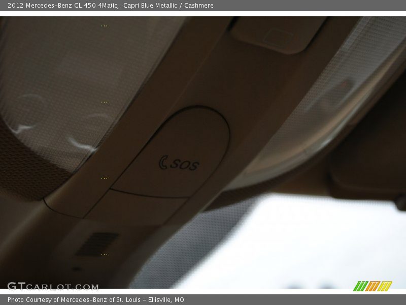 Capri Blue Metallic / Cashmere 2012 Mercedes-Benz GL 450 4Matic