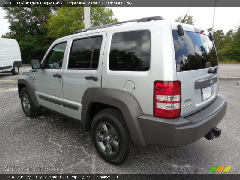 Bright Silver Metallic / Dark Slate Gray 2011 Jeep Liberty Renegade 4x4