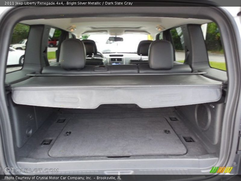 Bright Silver Metallic / Dark Slate Gray 2011 Jeep Liberty Renegade 4x4