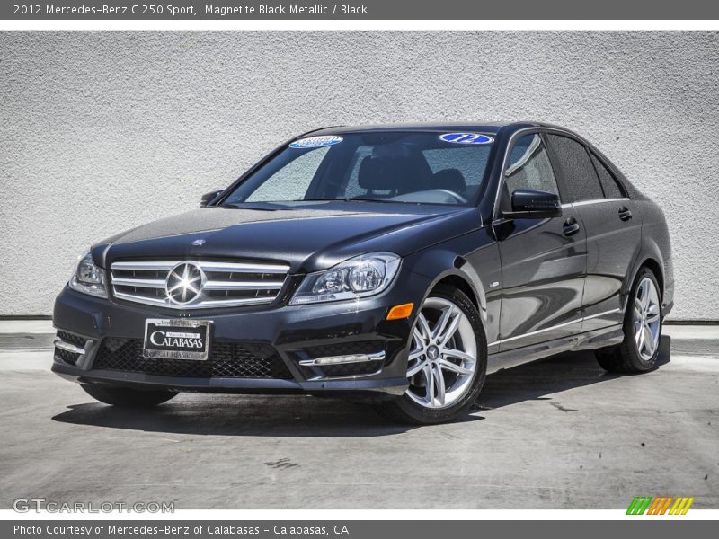 Magnetite Black Metallic / Black 2012 Mercedes-Benz C 250 Sport