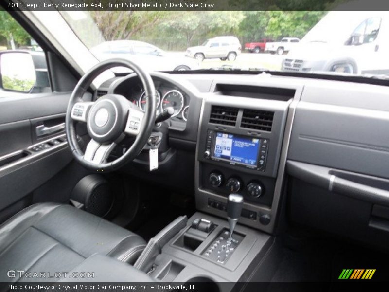 Bright Silver Metallic / Dark Slate Gray 2011 Jeep Liberty Renegade 4x4