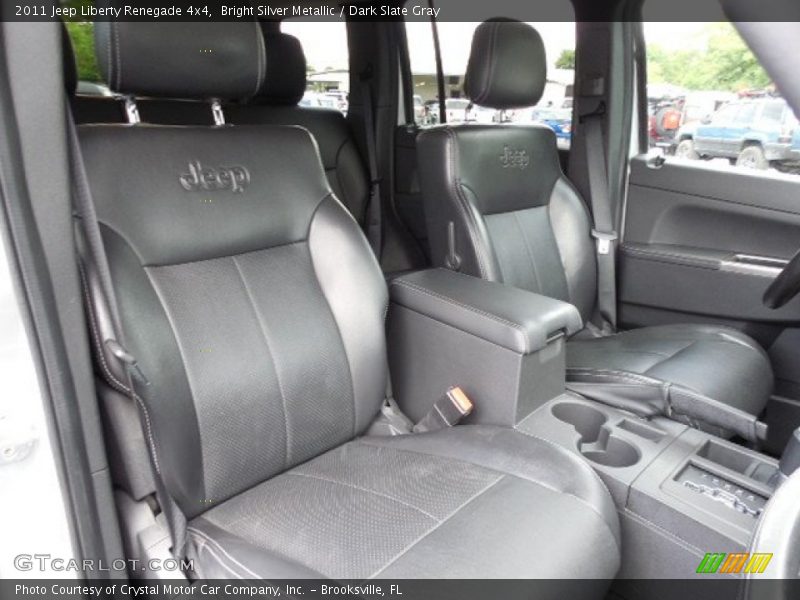 Bright Silver Metallic / Dark Slate Gray 2011 Jeep Liberty Renegade 4x4
