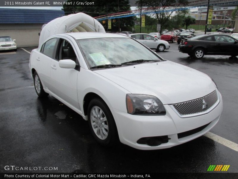 White Pearl / Gray Sport 2011 Mitsubishi Galant FE