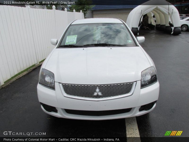 White Pearl / Gray Sport 2011 Mitsubishi Galant FE