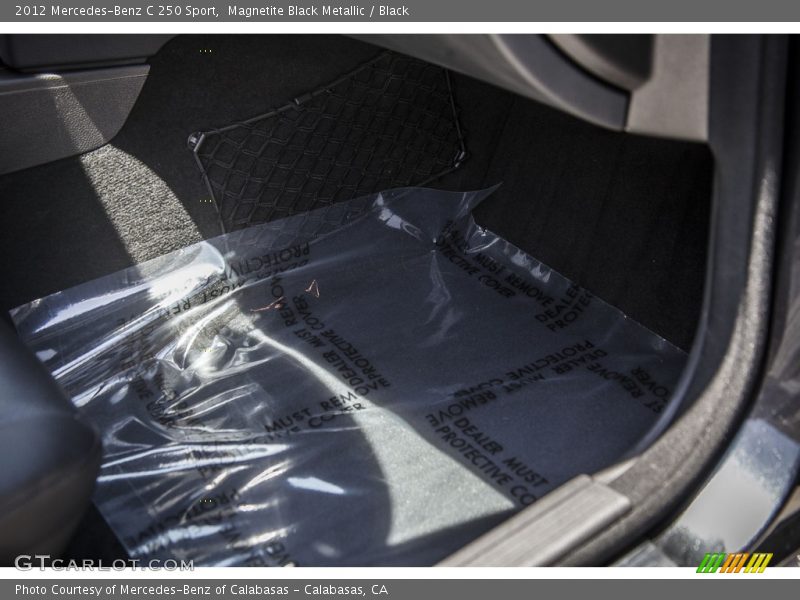 Magnetite Black Metallic / Black 2012 Mercedes-Benz C 250 Sport