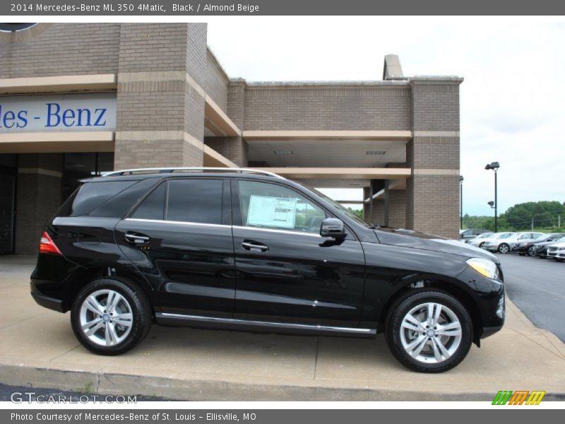 Black / Almond Beige 2014 Mercedes-Benz ML 350 4Matic