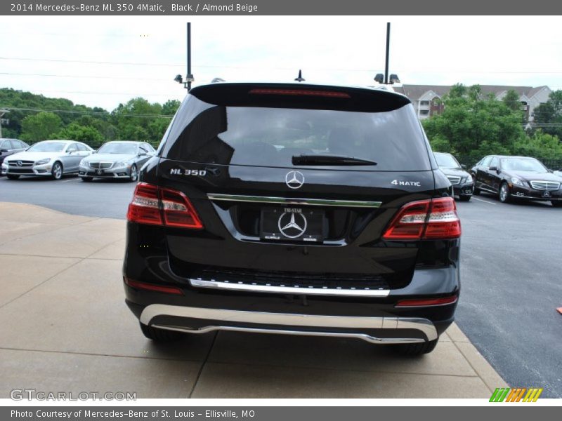 Black / Almond Beige 2014 Mercedes-Benz ML 350 4Matic