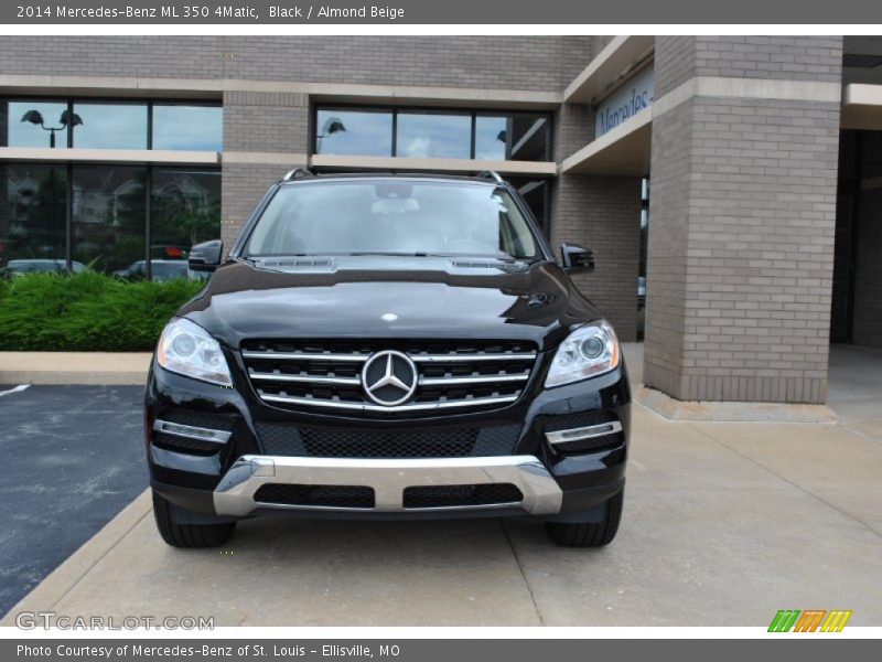 Black / Almond Beige 2014 Mercedes-Benz ML 350 4Matic