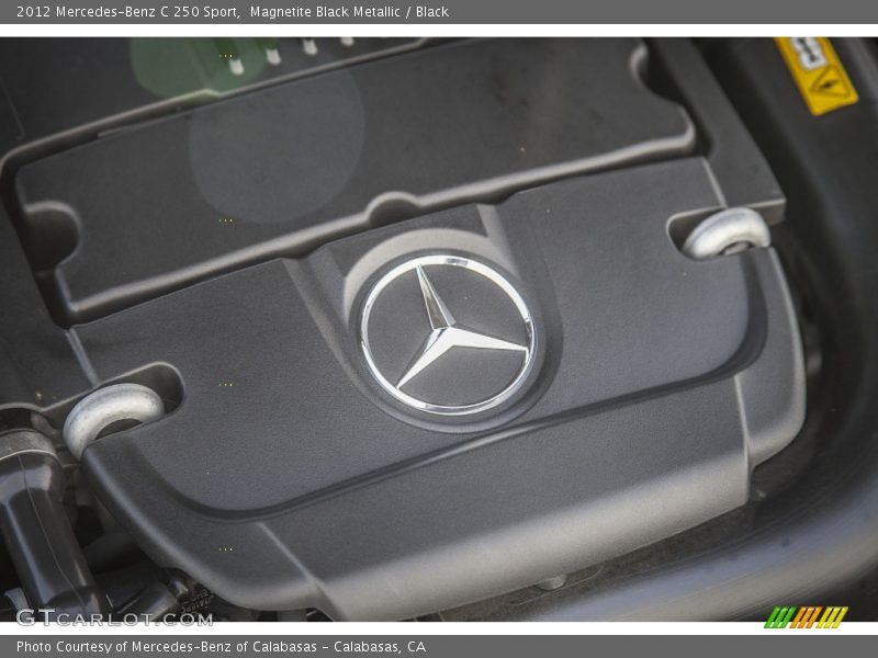 Magnetite Black Metallic / Black 2012 Mercedes-Benz C 250 Sport