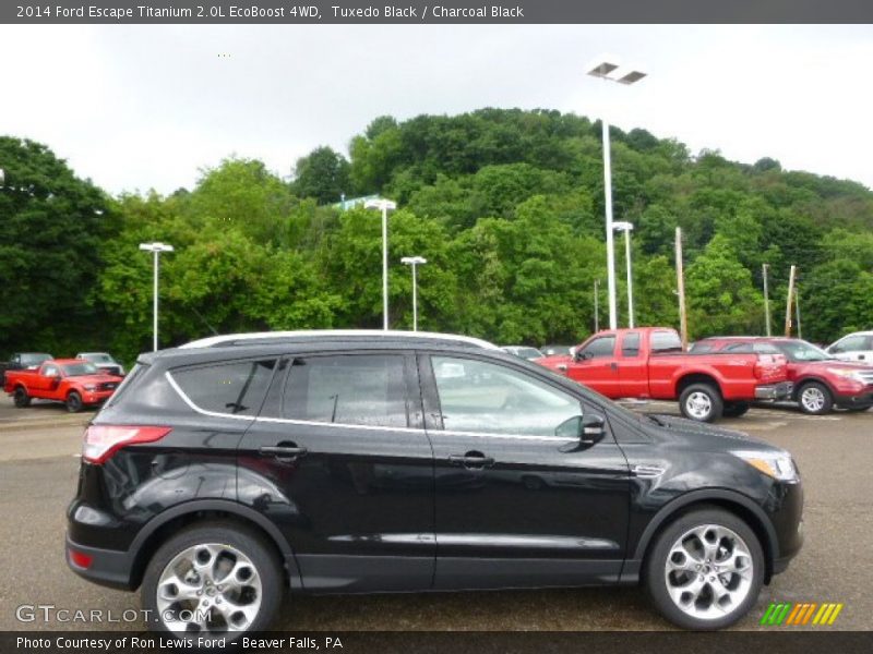 Tuxedo Black / Charcoal Black 2014 Ford Escape Titanium 2.0L EcoBoost 4WD