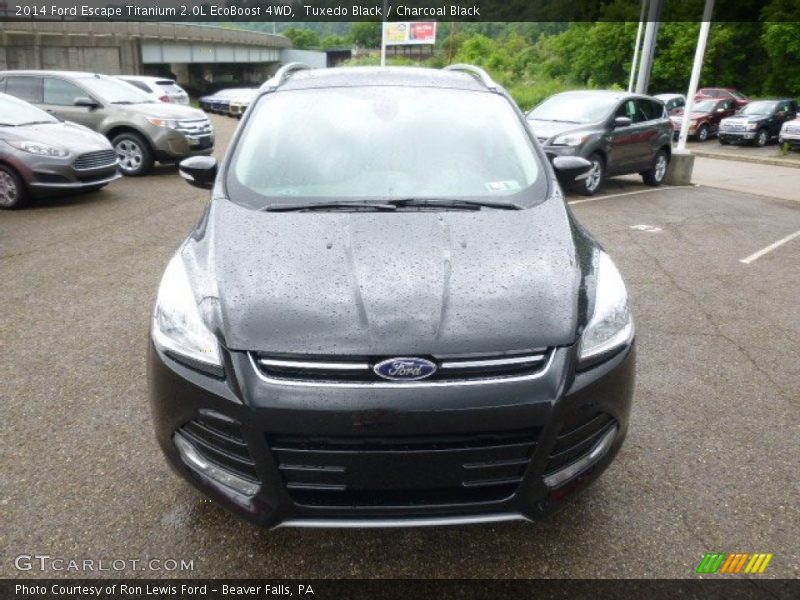 Tuxedo Black / Charcoal Black 2014 Ford Escape Titanium 2.0L EcoBoost 4WD
