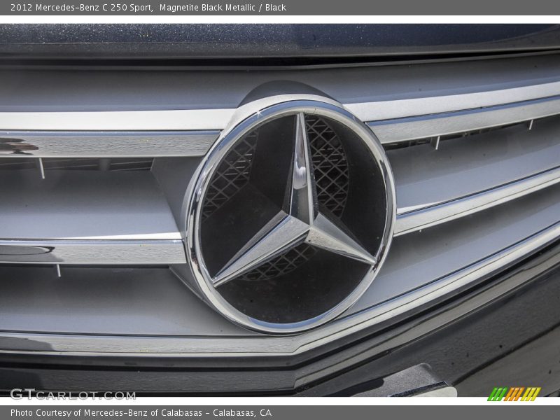 Magnetite Black Metallic / Black 2012 Mercedes-Benz C 250 Sport