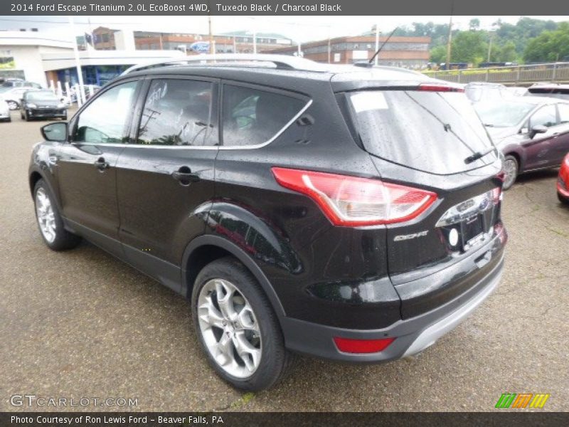 Tuxedo Black / Charcoal Black 2014 Ford Escape Titanium 2.0L EcoBoost 4WD